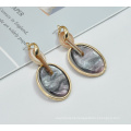 Stainless steel clip on galaxy earring for women newest gold statement earrings